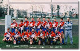 Equipe 2000/2001 - 1/8e de finale contre les Baroudeurs  de Pia - Victoire 24/16